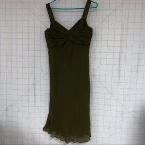 Jones New York Beaded Silk Dress